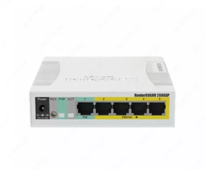Коммутатор PoE MikroTik CSS106-1G-4P-1S