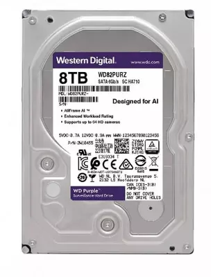 Жесткий диск Western Digital Purple 8 Тб
