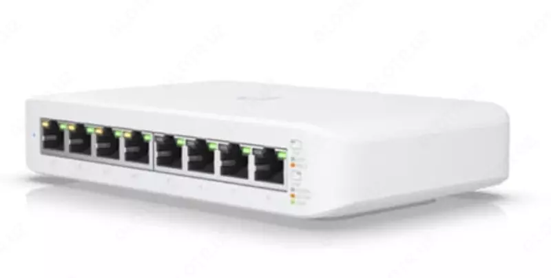 Коммутатор UBIQUITI POE UniFi 8 портов (USW-Lite-8-POE)
