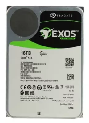 Жесткий диск Seagate Exos X18 16TB (ST16000NM000J)