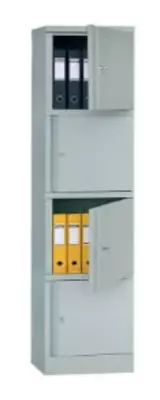 Офисный шкаф ПРАКТИК AM 1845/4