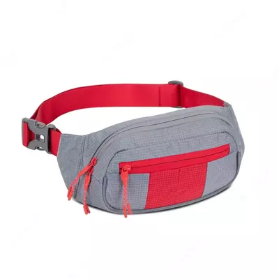 Поясная сумка для мобильных устройств RIVACASE 5215 grey/red