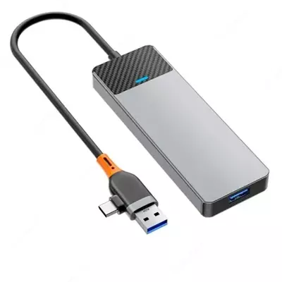 USB HUB Wiwu Linker A431C 4-in-1 Type-C
