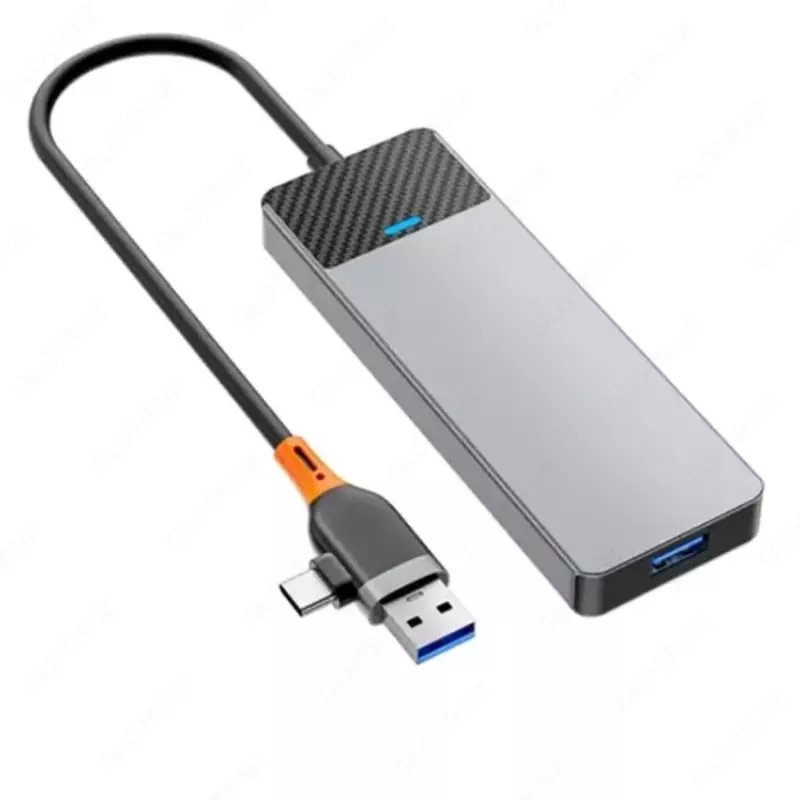 USB HUB Wiwu Linker A431C 4-in-1 Type-C