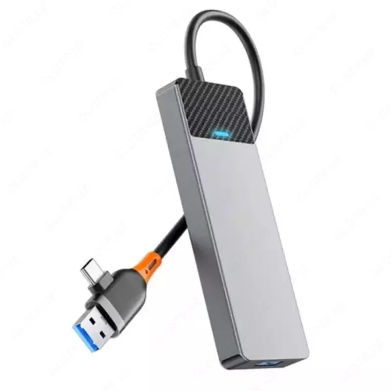 USB HUB Wiwu Linker A431C 4-in-1 Type-C - 202 500 so'm