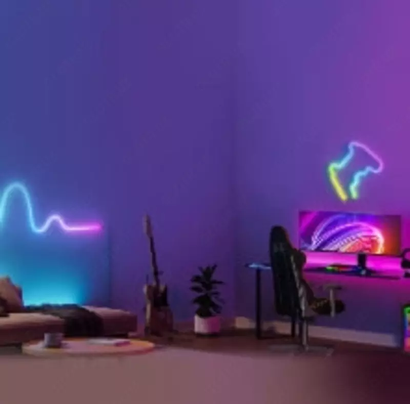 Govee Лента светодиодная умная H61A0 Neon LED Strip Light 3м Белый (H61A03D1)