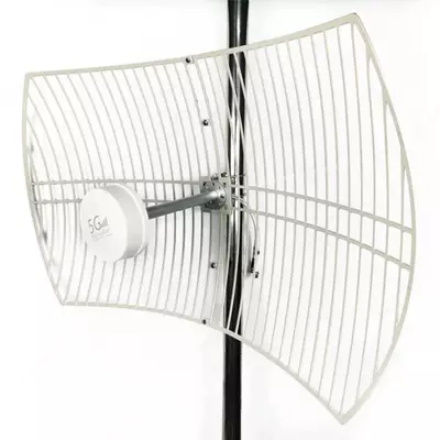 Parabolik 600–6000 MHz antenna 24 dBi GSM: 2G
