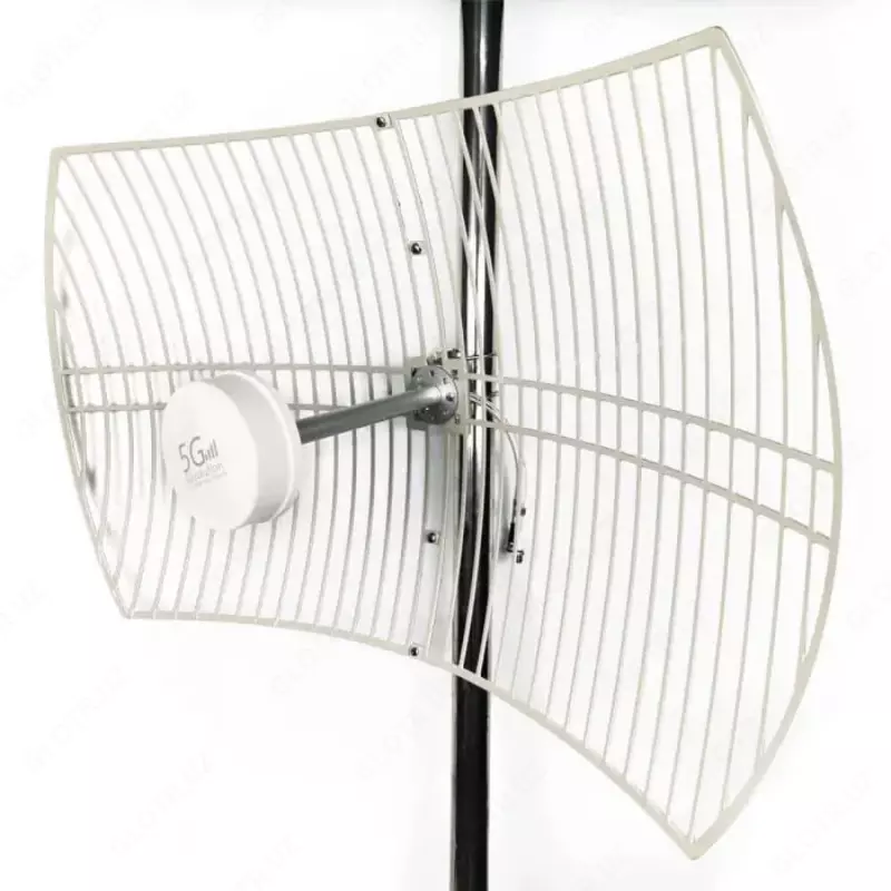 Parabolik 600–6000 MHz antenna 24 dBi GSM: 2G, 3G, 4G, 5G MIMO.