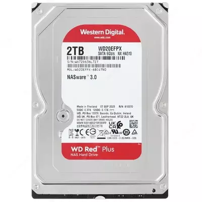 Жесткий диск Western Digital WD RED PLUS 2TB (WD20EFPX)