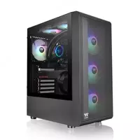 Thermaltake S200 TG ARGB Black kompyuter korpusi (CA-1X2-00M1WN-00).