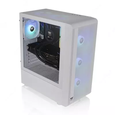 Компьютерный корпус Thermaltake S200 TG ARGB Snow (CA-1X2-00M6WN-00). Только в розницу