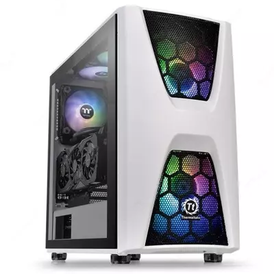 Компьютерный корпус Thermaltake Commander C34 TG White (CA-1N5-00M6WN-00).