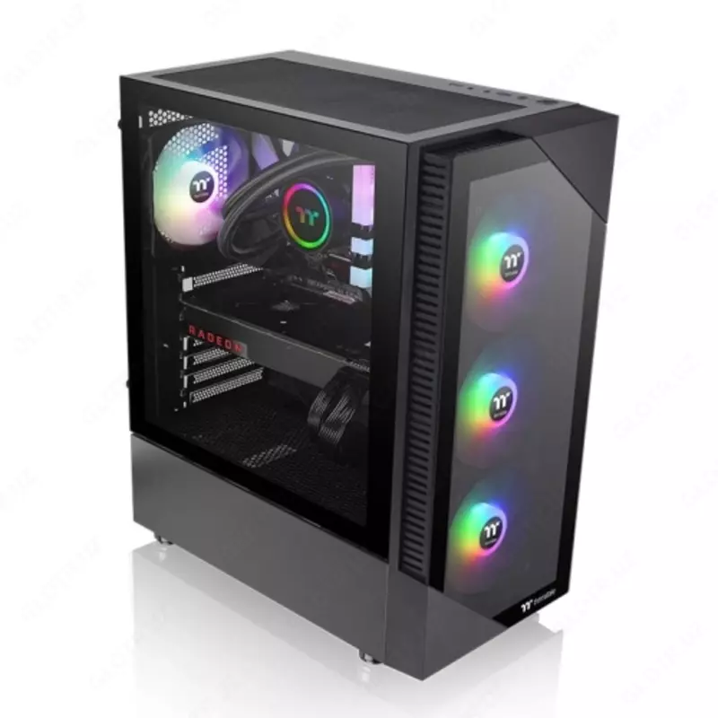 Компьютерный корпус Thermaltake View 200 TG ARGB Black (CA-1X3-00M1WN-00). Только в розницу