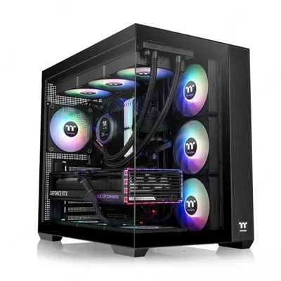 Компьютерный корпус Thermaltake View 380 TG ARGB Black (CA-1Z2-00M1WN-00).