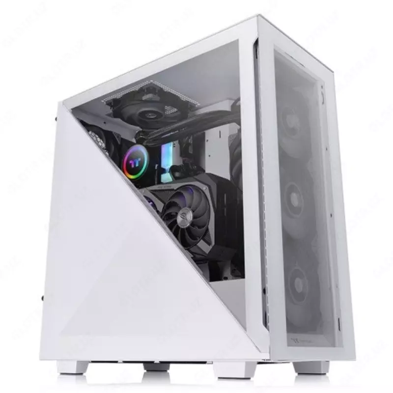 Kompyuter korpusi Thermaltake Divider 300 TG Snow (CA‑1S2‑00M6WN‑00).
