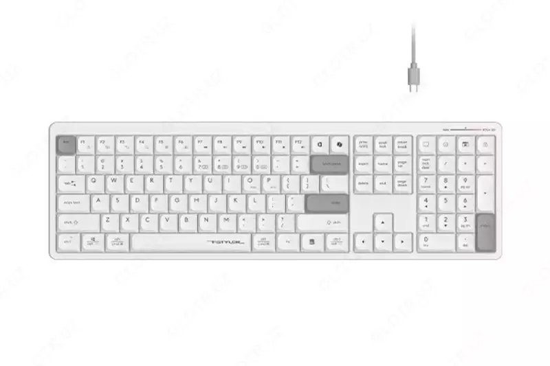 A4Tech FBX55C White klaviaturasi