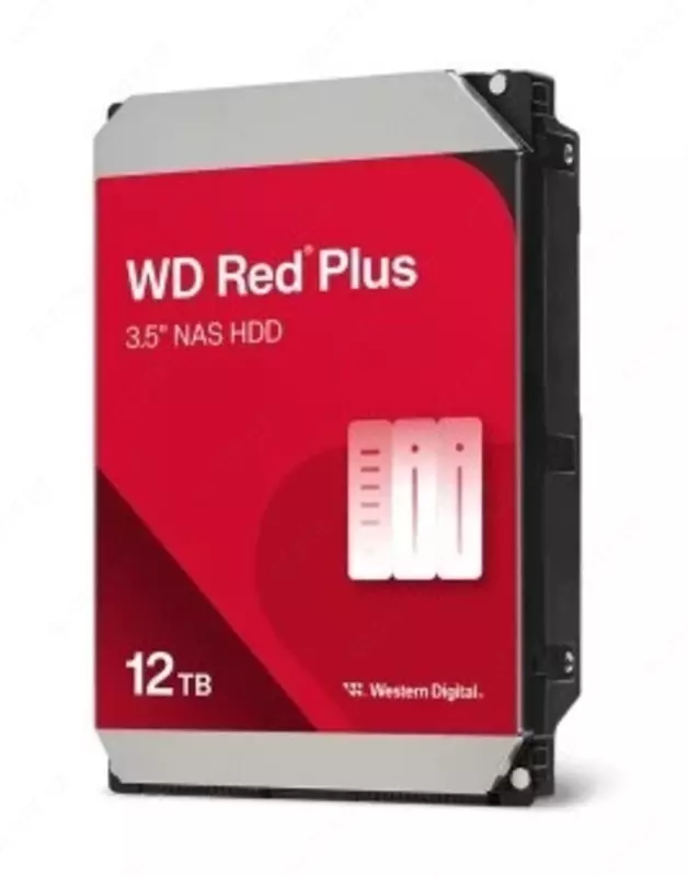 Western Digital WD Red Plus 12TB qattiq disk