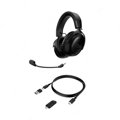 1 986 000 сум / шт Игровая гарнитура HyperX Cloud III Wireless (Black)