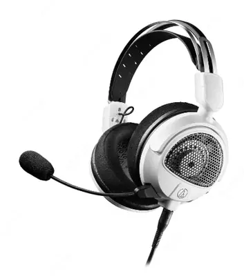  Audio-Technica ATH-GDL3 simli oʻyin naushniklari (qora  oq) - 