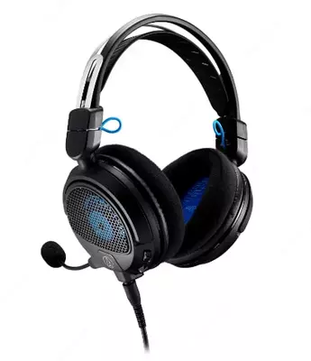  Audio-Technica ATH-GDL3 simli oʻyin naushniklari (qora  oq)