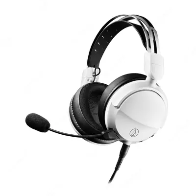  Audio-Technica ATH-GL3 simli oʻyin naushniklari (qora  oq) - 
