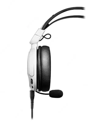  Audio-Technica ATH-GL3 simli oʻyin naushniklari (qora  oq) Chakana savdo