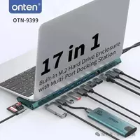  USB HUB Onten OTN-9399 (17 in 1 USB-C) - 