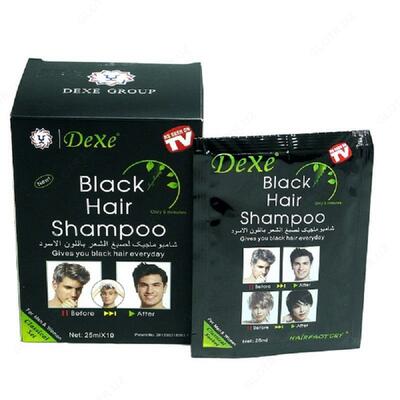 Шампунь для мужчин от седых волос DEXE BLACK HAIR SHAMPOO