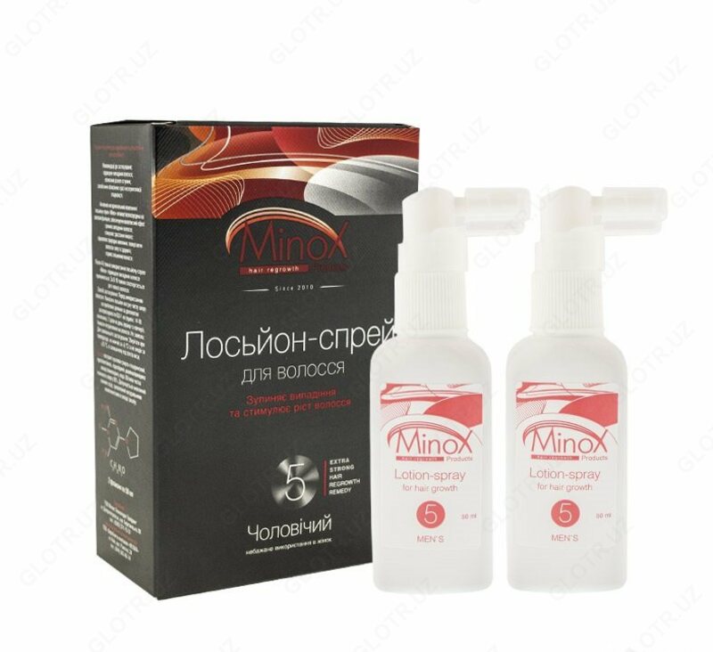 Средство для роста волос у мужчин MinoX 5 (50 мл)