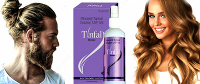 Soch va soqolni o'stirish uchun mo'ljallangan mahsulot 5%