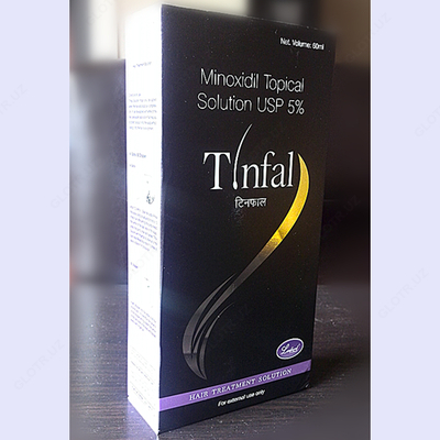 Soch va soqolni o'stirish uchun mo'ljallangan mahsulot 5%