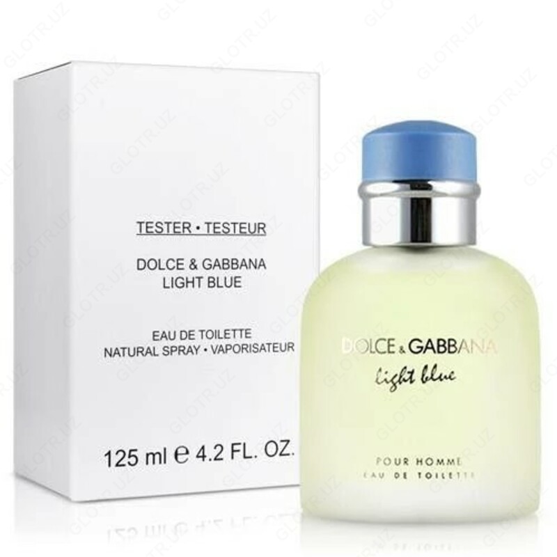 Мужские духи Light Blue Pour Homme (tester) от Dolce Gabbana