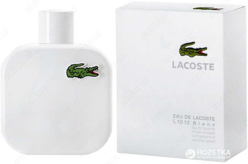 Мужские духи White ( L.12.12 Blanc) от Lacoste