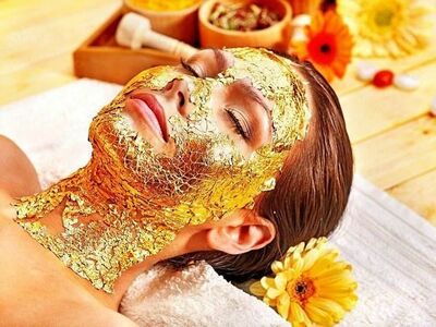 Золотая маска для лица Wokali Whitening Gold Caviar