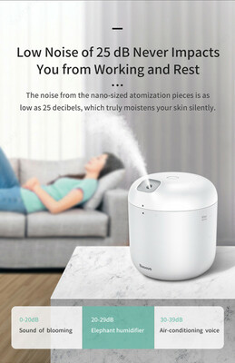 Домашний увлажнитель воздуха Baseus Elephant Humidifier