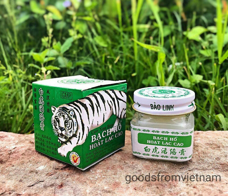 Вьетнамская мазь "Белый тигр" для лечения суставов
