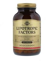 Таблетки для похудения Липотропный фактор от Solgar