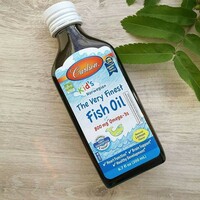 Детский рыбий жир со вкусом лимона Carlson for kids fish oil (200 мл.) - 467 613.5 сум