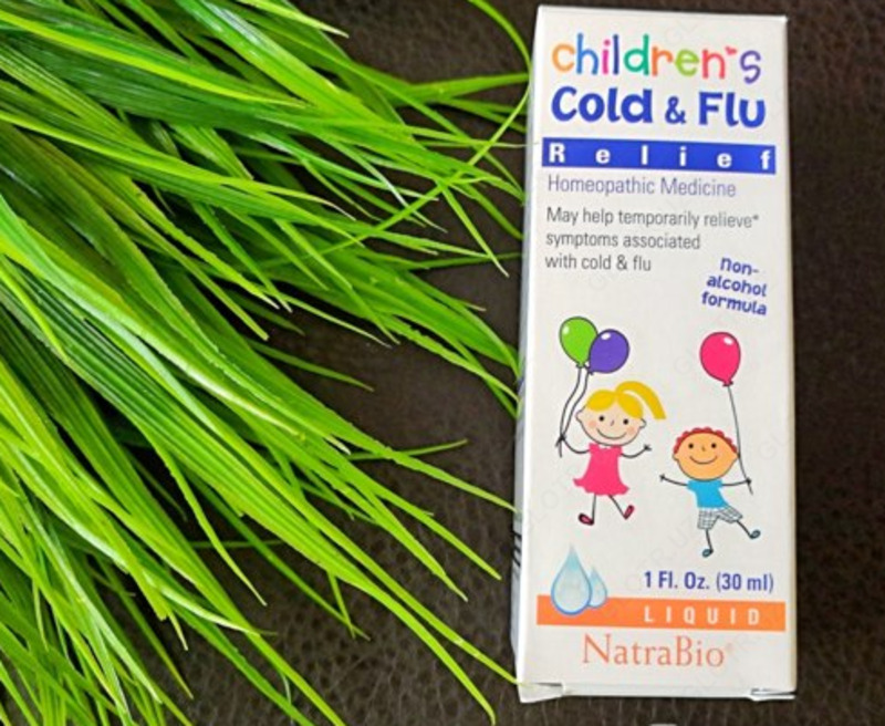  Средство для лечения простуды и гриппа у детей NatraBio Childrens Cold & Flu Relief - 