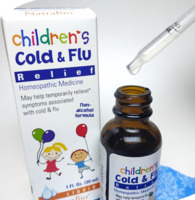   Средство для лечения простуды и гриппа у детей NatraBio Childrens Cold & Flu Relief