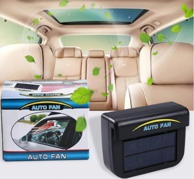 Автомобильный охлаждающий вентилятор Auto cool-fan на солнечной батарее