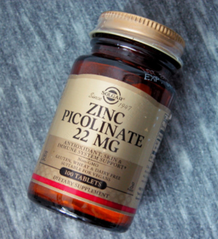 Цинк пиколинат Solgar Zinc Picolinate 22mg (100 шт.)