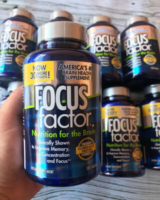 Питание для мозга Focus Factor (180 шт.) Питание для мозга Focus Factor (180 шт.)