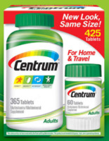 Комплекс мультивитаминов и минералов Centrum (365+60 шт.) - 598 161.5 сум