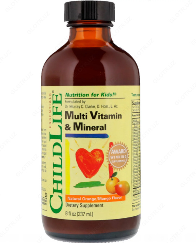  Поливитамины для детей Childlife Multivitamin Mineral (237 мл.) - 