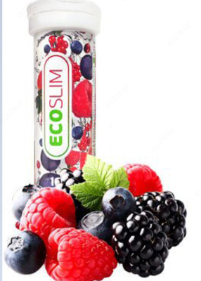 Шипучие таблетки для похудения Eco Slim (10 шипучих таблеток)