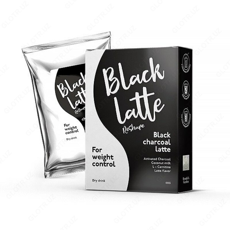 Черный кофе для сброса веса Black latte (100 грамм)
