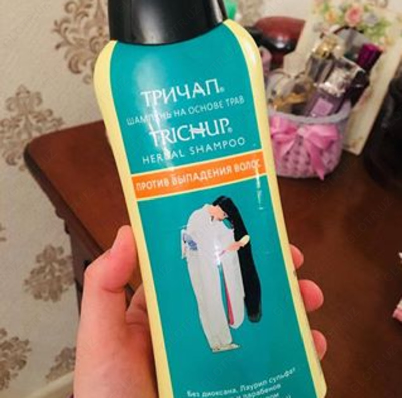 Шампунь на основе трав против выпадения волос Trichup Herbal shampoo (450 мл.)