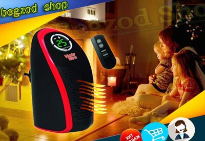 Портативный мини обогреватель Wonder Warm EY-2028 400W с пультом