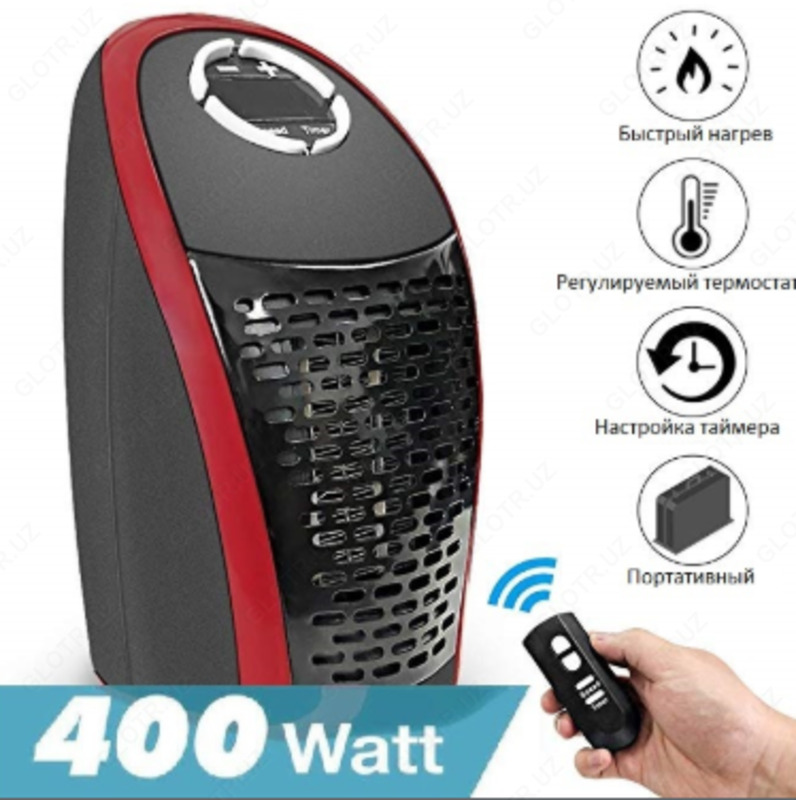 Портативный мини обогреватель Wonder Warm EY-2028 400W с пультом